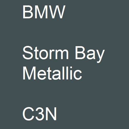 BMW, Storm Bay Metallic, C3N.